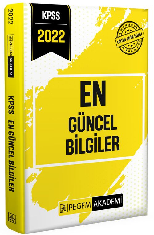 2022 KPSS En Güncel Bilgiler (Roman Boy)