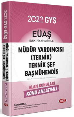 Elektrik Üretim Aş (Eüaş) GYS Müdür Yardımcısı (Teknik) - Teknik Şef - Başmühendis Alan Konuları Konu Anlatımlı 