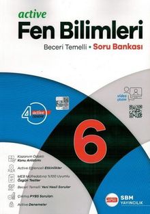 6. Sınıf Fen Bilimleri Active Soru Bankası 