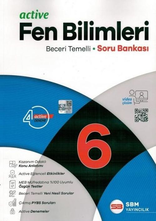 6. Sınıf Fen Bilimleri Active Soru Bankası 