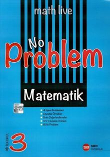 3. Sınıf Matematik Math Live No Problem Soru Bankası 