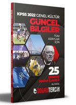 2022 KPSS Genel Kültür Güncel Bilgiler 25 Deneme Sınavı İlaveli 