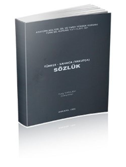Türkçe-Sahaca (Yakutça) Sözlük