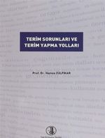 Terim Sorunları ve Terim Yapma Yolları