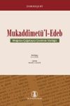 Zemahşeri - Mukaddimet&uuml;'l Edeb (Moğolca-&Ccedil;ağatayca &Ccedil;evirinin S&ouml;zl&uuml;ğ&uuml;)