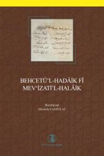 Behcetü'l-Hadaik Fî Mev'izati'l-Halaik