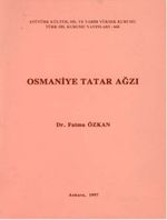 Osmaniye-Tatar Ağzı