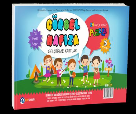 Görsel Hafıza Geliştirme Kartları - 18 Farklı Oyun