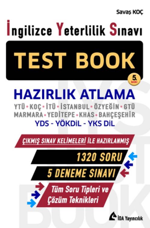 İngilizce Yeterlilik Sınavı (İYS) Test Book