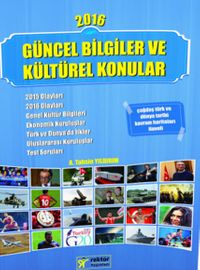2016 Güncel Bilgiler ve Kültürel Konular