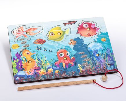 Mıknatıslı Balık Tutma Oyunu (6 Parça)