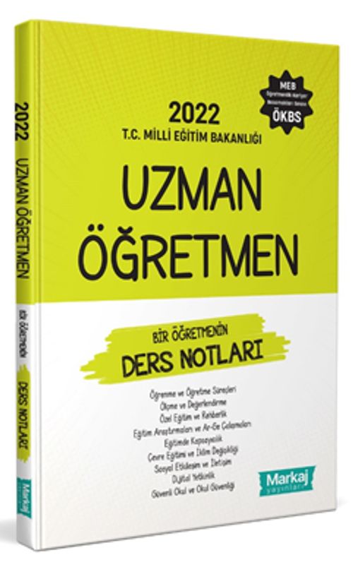 Uzman Öğretmen Bir Öğretmenin Ders Notları 