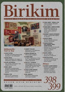 Birikim Aylık Sosyalist Kültür Dergisi Sayı:398-399 Haziran-Temmuz 2022