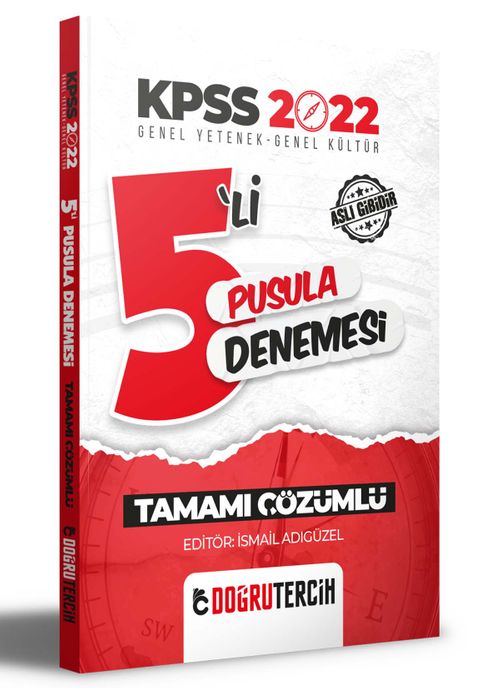 2022 KPSS 5'li Pusula Denemesi Tamamı Çözümlü 