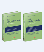Türk Borçlar Hukuku Özel Hükümler  -  Birinci Cilt | İkinci Cilt