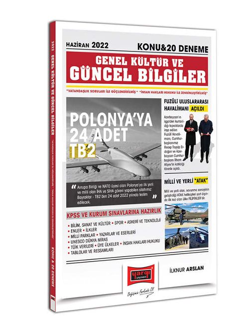 2022 Genel Kültür ve Güncel Bilgiler Konu Anlatımı +20 Deneme