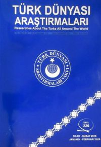 Türk Dünyası Araştırmaları Vakfı Tarih Dergisi Sayı:220 Ocak-Şubat 2016