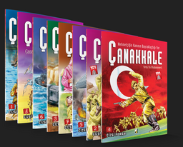 Mehmetçiğin Kanının Bayraklaştığı Yer Çanakkale (8 Kitap Takım)