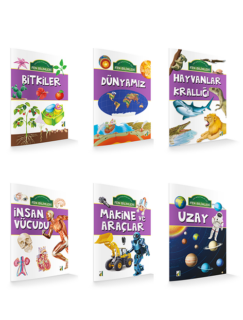 Yeni Başlayanlar için Fen Bilimleri Seti (6 Kitap)
