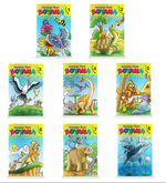 Hayvanlar Alemi Boyama (8 Kitap)