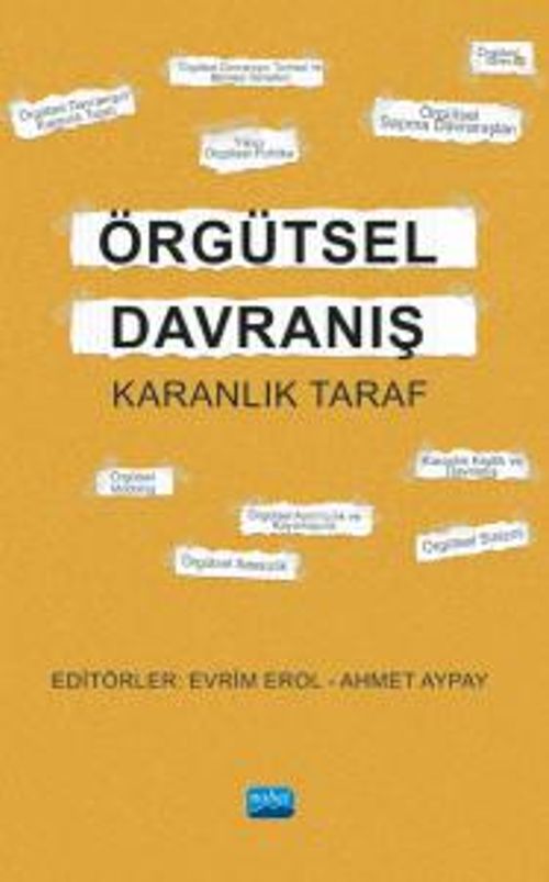 Örgütsel Davranış & Karanlık Taraf