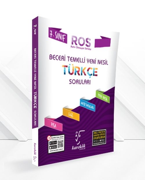 7. Sınıf Beceri Temelli Yeni Nesil ROS Türkçe Soruları