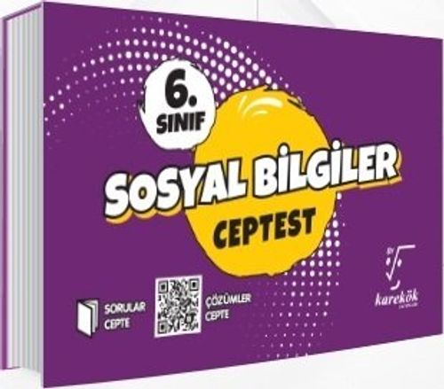 6. Sınıf Sosyal Bilgiler Cep Test