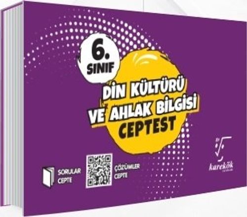 6. Sınıf Din Kültürü ve Ahlak Bilgisi Cep Test