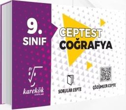 9. Sınıf Coğrafya Cep Test