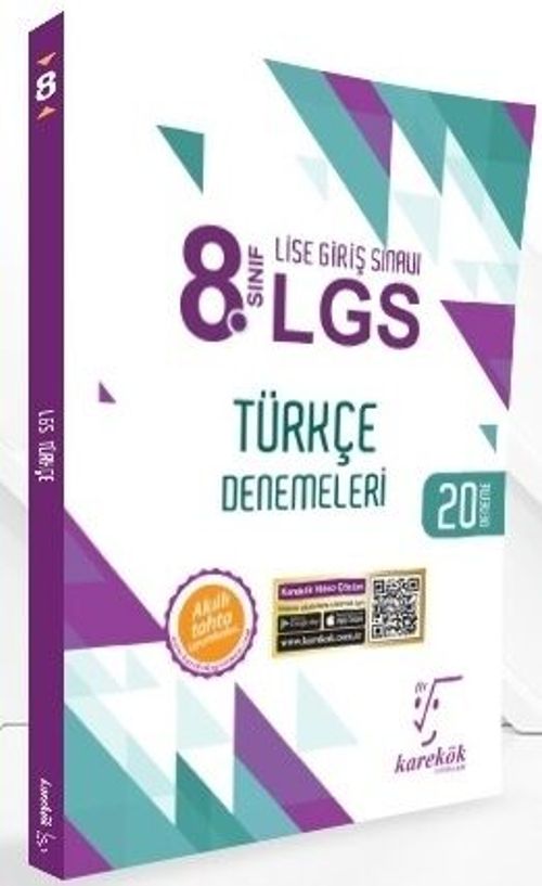 8. Sınıf LGS Türkçe 20 Deneme