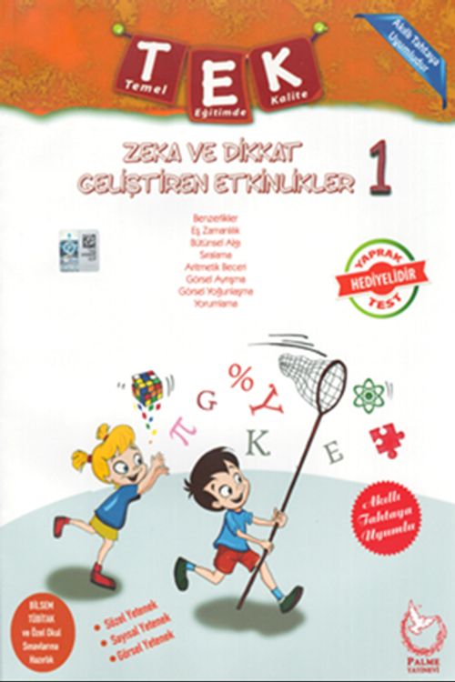 1. Sınıf Tek Zeka ve Dikkat Geliştirici Etkinlikler