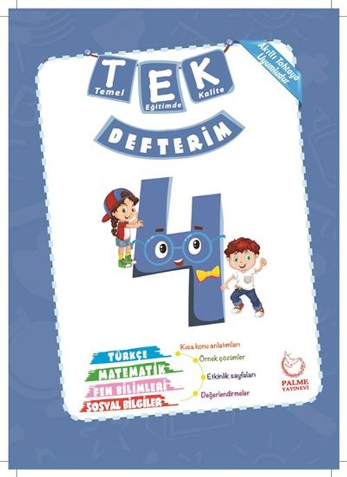 4. Sınıf TEK Defterim