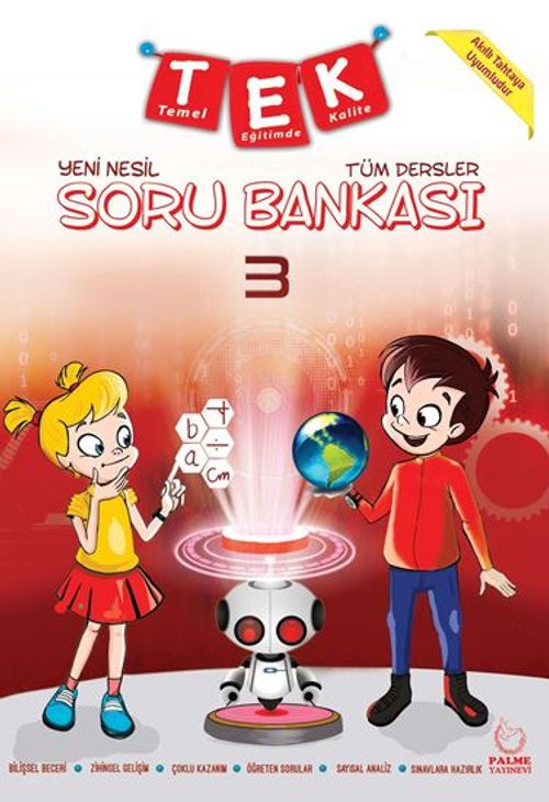 3. Sınıf Tüm Dersler Yeni Nesil Soru Bankası