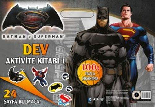 Batman v Superman Dev Aktivite Kitabı 1  
