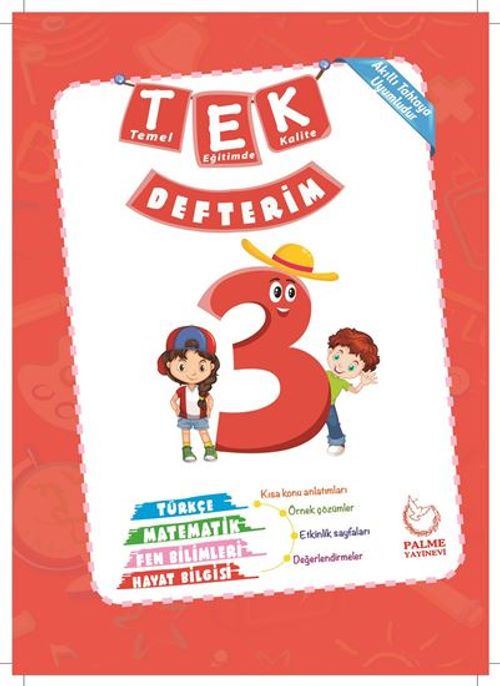 3. Sınıf TEK Defterim