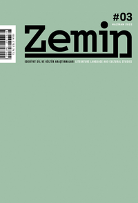 Zemin: Edebiyat Dil ve Kültür Araştırmaları 2022/1 Sayı: 3 Haziran