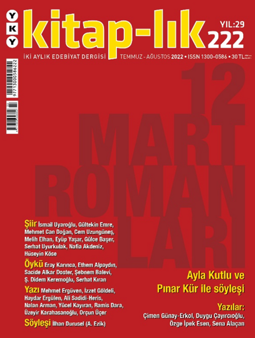 Kitap-lık 222 / Temmuz – Ağustos 2022