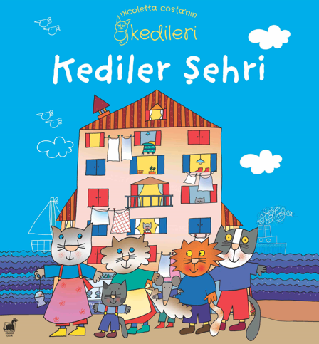 Okura cat family1987年限定クリスマス プレート猫1987年製 Kediler Şehri (Nicoletta Costa) Fiyatı, Yorumları, Satın Al