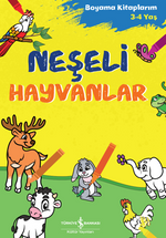 Neşeli Hayvanlar – Boyama Kitaplarım 3-4 Yaş