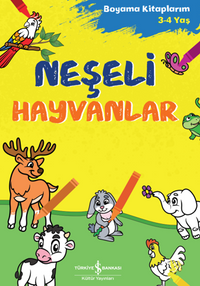 Neşeli Hayvanlar – Boyama Kitaplarım 3-4 Yaş