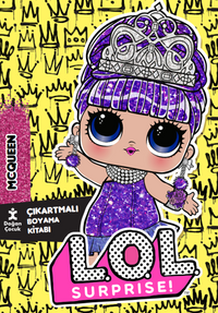 Lol Surprıse Mcqueen Çıkartmalı Boyama Kitabı