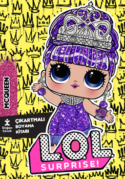 Lol Surprıse Mcqueen Çıkartmalı Boyama Kitabı