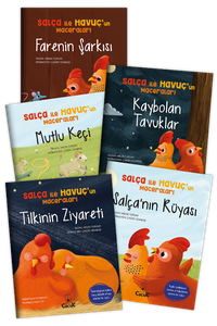 Salça ile Havuç'un Maceraları Serisi (5 Kitap)