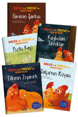 Salça ile Havuç'un Maceraları Serisi (5 Kitap)