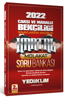 2022 Çarşı ve Mahalle Bekçiliği Sınavlarına Hazırlık Kartal Mülakat Soru Bankası