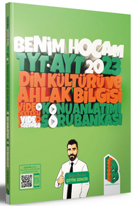 2023 TYT-AYT Din Kültürü ve Ahlak Bilgisi Video Destekli Konu Anlatımı ve Tamamı Video Çözümlü Soru Bankası 