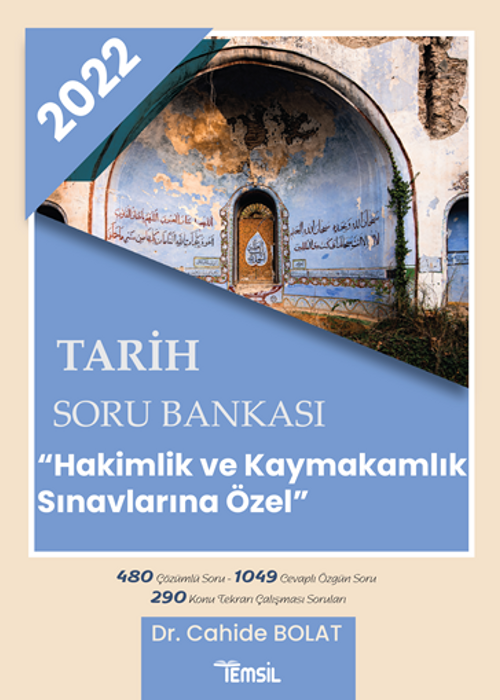 Tarih Soru Bankası ‘Hakimlik Ve Kaymakamlık Sınavlarına Özel'