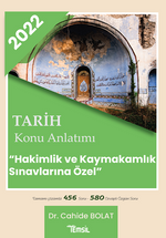 Tarih Konu Anlatımı ‘Hakimlik Ve Kaymakamlık Sınavlarına Özel