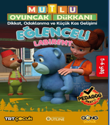 Mutlu Oyuncak Dükkanı Eğlenceli Ve Etkinlikli Labirent Kitabı :