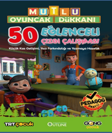 Mutlu Oyuncak Dükkanı 50 Eğlenceli Çizgi Çalışması 